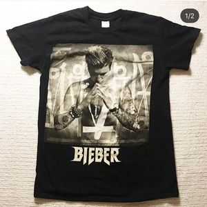 Justin Bieber purpose tour graphic tee t-shirt